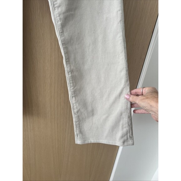 THE ROW Beige Corduroy Wide Leg Pants Size 25x30 High Waisted Excellent! - Picture 3 of 11